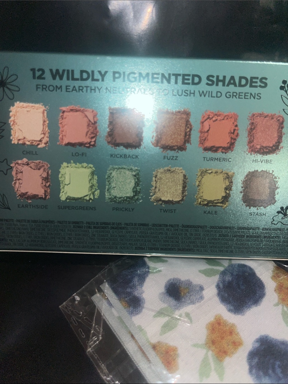 Urban Decay Wild Greens Eyeshadow Palette w Willie - Picture 2 of 4